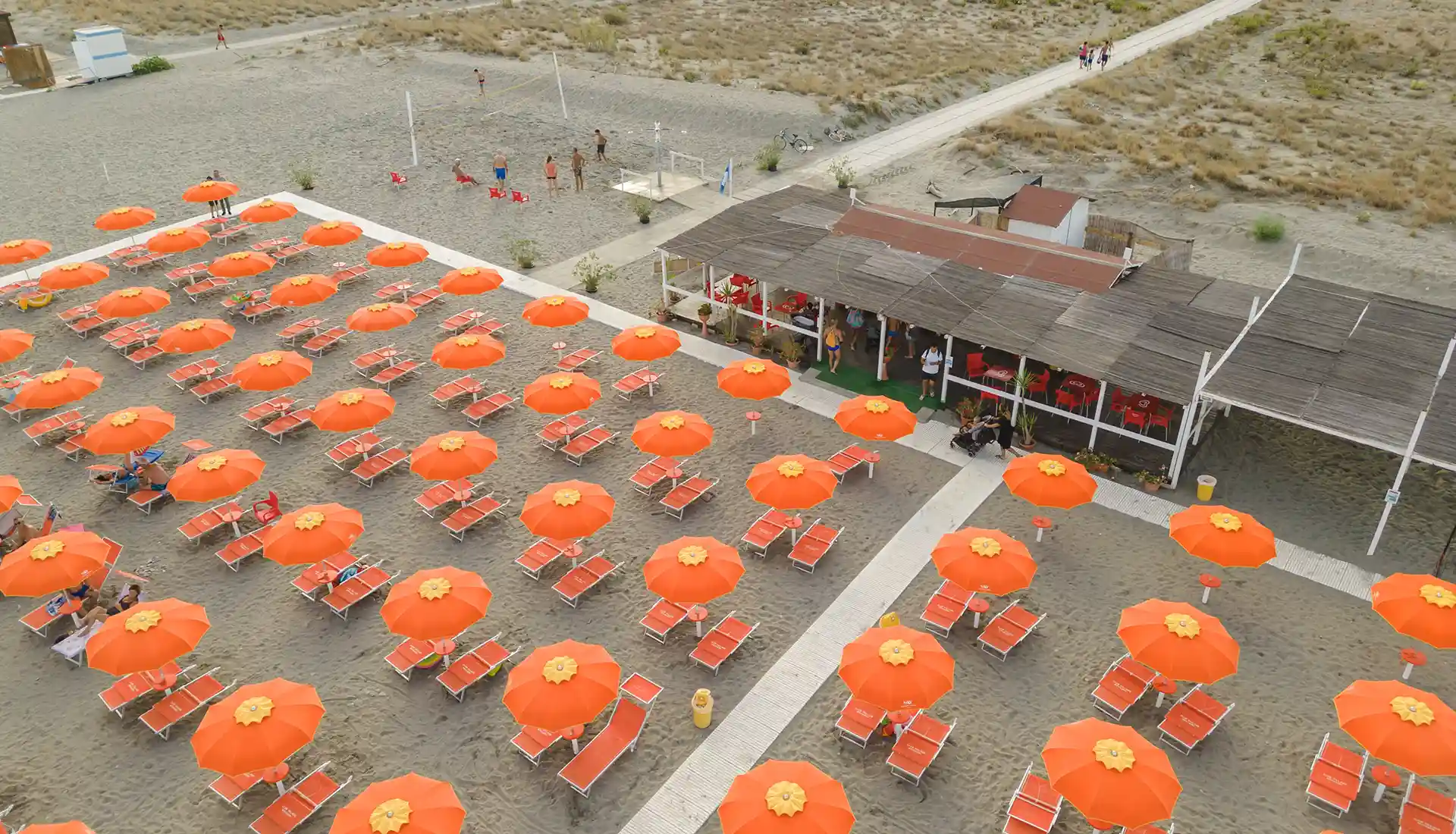 Spiaggia attrezzata